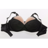 Soutien-gorge à poche Noir