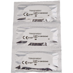 12 Condones convencionales