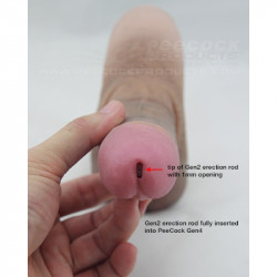 Peecock Gen4X - 9.5 cm - Prosthesis 4 in 1 + Kit fun