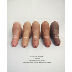 Peecock Gen4X - 9.5 cm - Protesis 4 en 1 + Kit diversión
