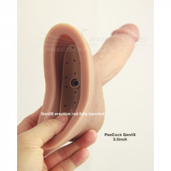 Peecock Gen4X - 14,5 cm - Protesis 4 en 1 + Kit divertido