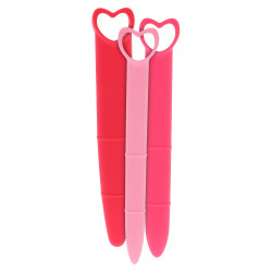 Diladores vaginales en silicona 3pcs