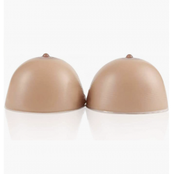 Pecho falso adhesivo - Talla A - Caramel