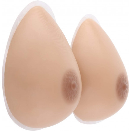 Faux seins adhésif B - Caramel