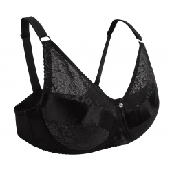 Soutien-gorge à poche Noir