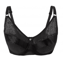 Soutien-gorge à poche Noir