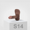 Prosthesis Emisil - 02 Erect - 15 cm - Boner