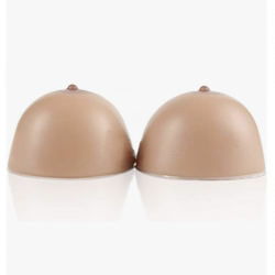 Faux seins adhésif C - Caramel