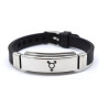 Pulsera de acero transgénero