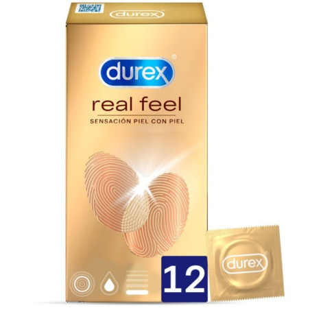 12 Préservatifs durex sans latex