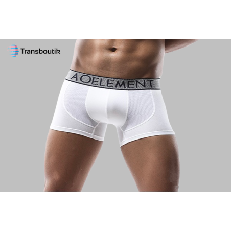 Boxer con bolsillo blanco