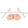 Protheses mammaires en silicone avec bretelles