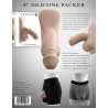 Pénis flexible Packer Light - Gender X