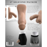 Pénis flexible Packer Medium - Gender X