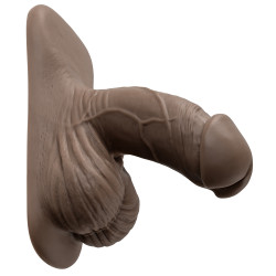 Pénis flexible Packer Dark - Gender X