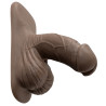 Pénis flexible Packer Dark - Gender X