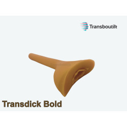 Transdick Bold - 13 cm - Protesis 4 en 1 + Kit diversión