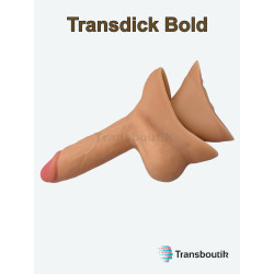 Transdick Bold - 13 cm - Prothèse 4 en 1 + Kit plaisir