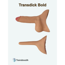 Transdick Bold - 13 cm - Prothèse 4 en 1 + Kit plaisir