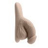Pénis Packer TPE - Beige clair - Gender X