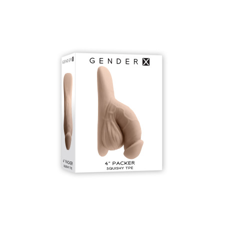 Pénis Packer TPE - Beige clair - Gender X