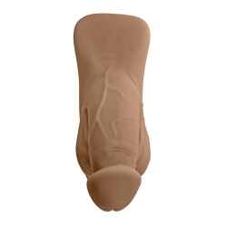 Pénis Packer TPE - Beige foncé - Gender X