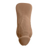 Pénis Packer TPE - Beige foncé - Gender X
