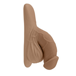 Pénis Packer TPE - Beige foncé - Gender X