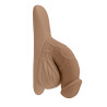 Pénis Packer TPE - Beige foncé - Gender X