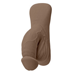 Pénis Packer TPE - Marron foncé - Gender X
