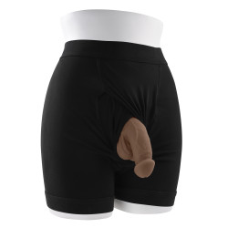 Pénis Packer TPE - Marron foncé - Gender X