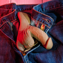 Pénis Packer TPE - Marron foncé - Gender X