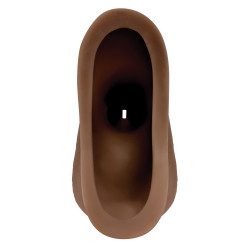 Prothèse STP Gender X TPE - Marron Foncé