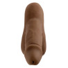 Prothèse STP Gender X TPE - Marron Foncé
