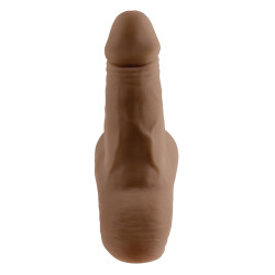 Prothèse STP Gender X TPE - Marron Foncé