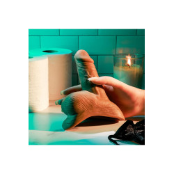 Prothèse STP Gender X TPE - Marron Foncé
