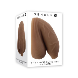 Packer non circoncis - Gender X - Marron foncé