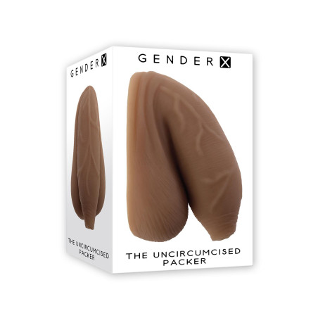 Packer non circoncis - Gender X - Marron foncé