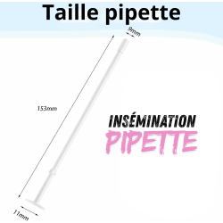 Pipette pour insémination – à l’unité