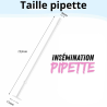 Pipette pour insémination – à l’unité