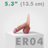 Protesis Emisil - 04 Erect - 13.5 cm - Lollipop
