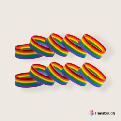 Pulseras en Silicona LGBT x2