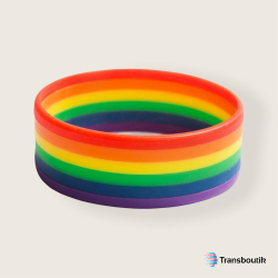 Bracelets en Silicone LGBT x2