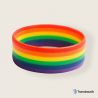 Pulseras en Silicona LGBT x2