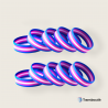 Bracelets en Silicone Transgenre  x2