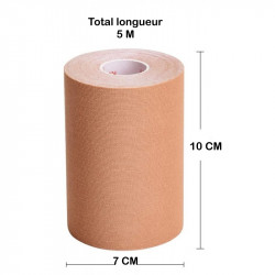 KTape roll beige bandage 10X5 cm - Transtape