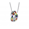 Collier arlequin LGBT